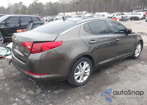 2013 Kia Optima Ex z USA, uszkodzony, nr VIN 5XXGN4A77DG132809